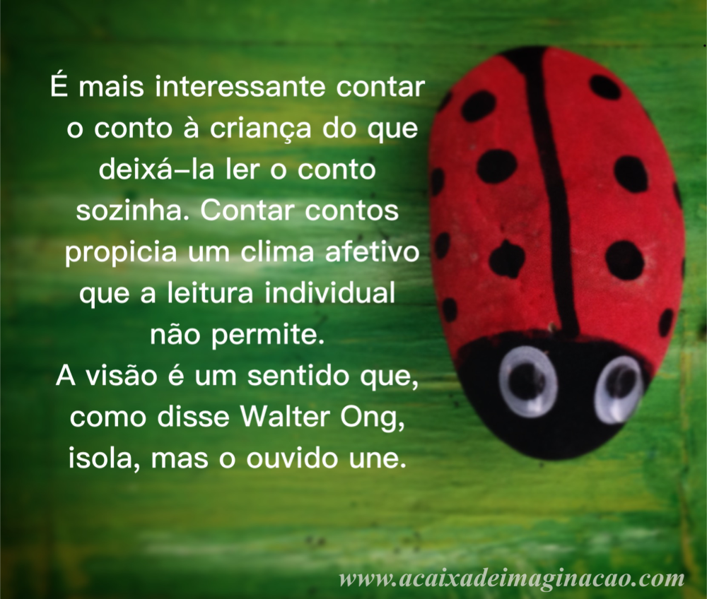 frase ler contos para crianças