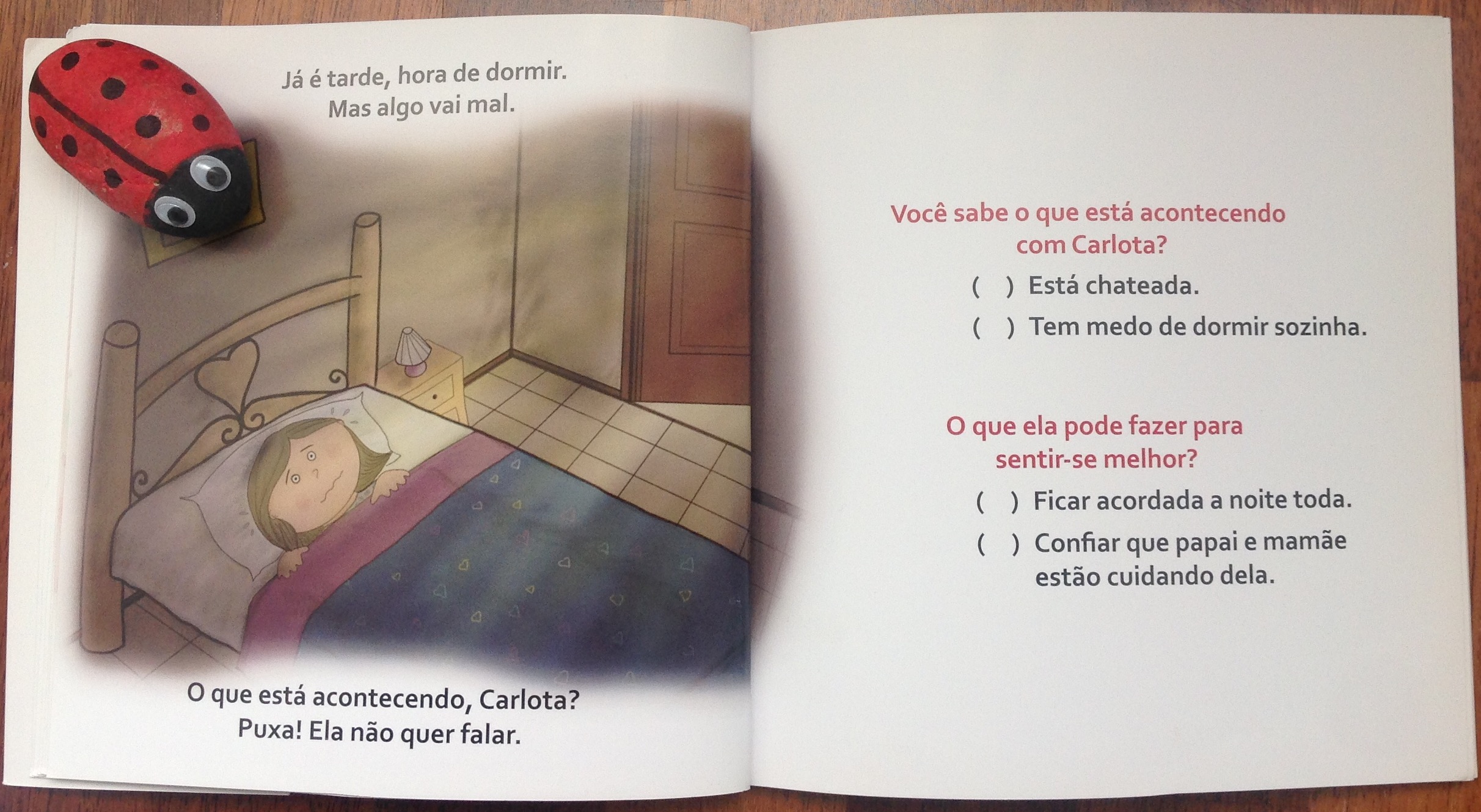 Conto Carlota não quer falar medo de dormir 1