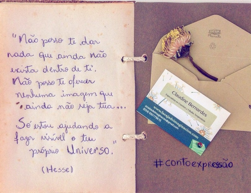 frases Hesse ajudar a fazer visível o proprio universo