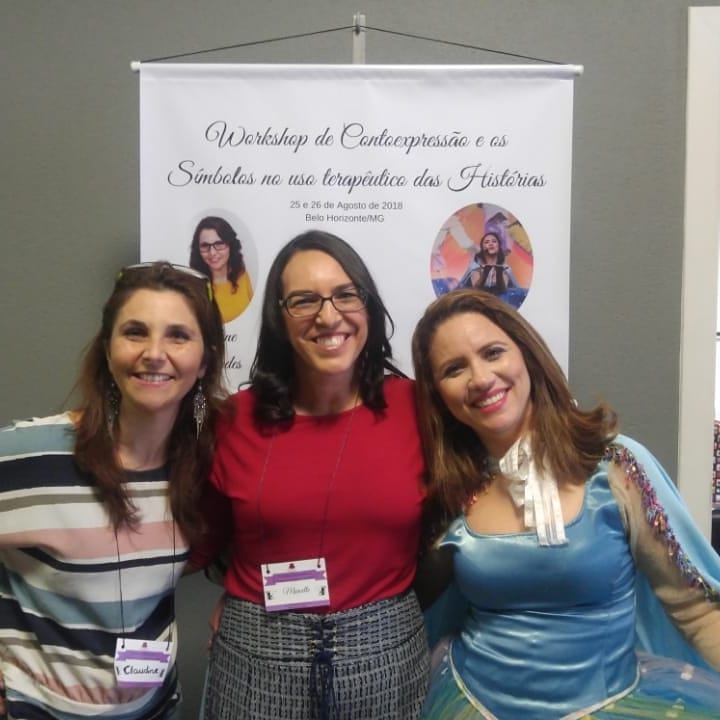 Curso de Contoexpressão Belo Horizonte Claudine Flavia e Marcelle