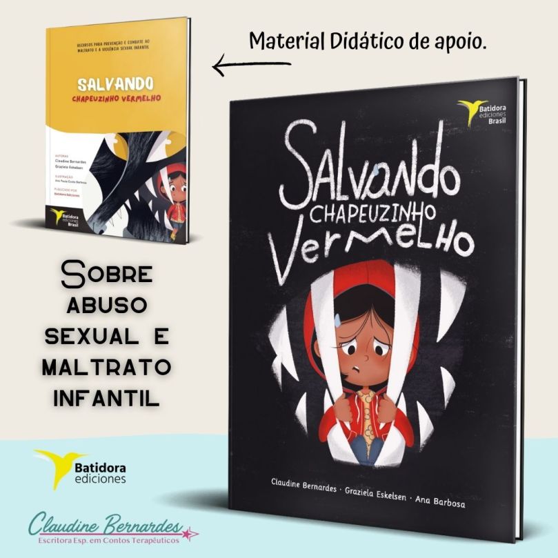 Salvando Capuchinho Vermelho livro contra abuso sexual e maltrato infantil